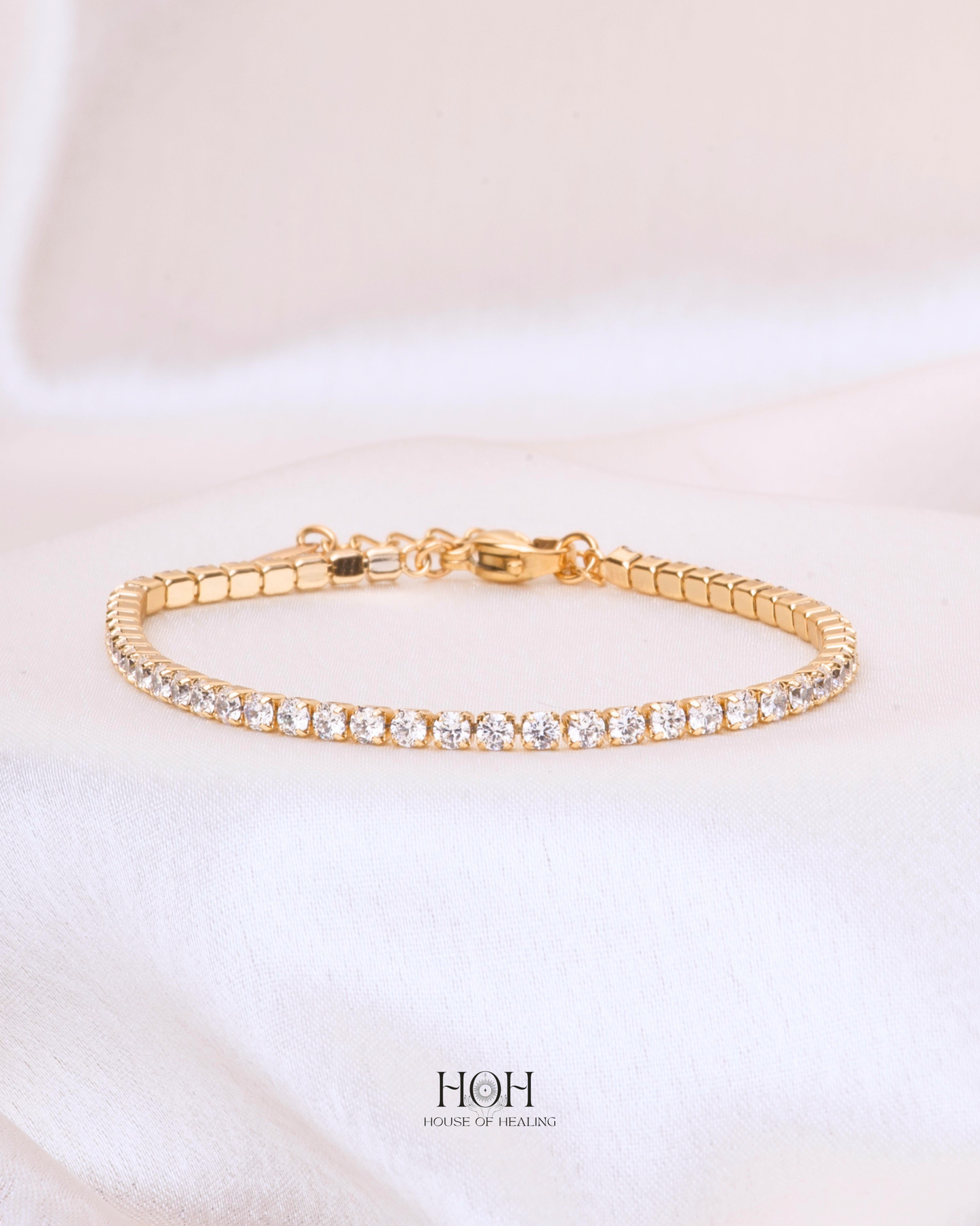 The Classic Swaroski Tennis Bracelet