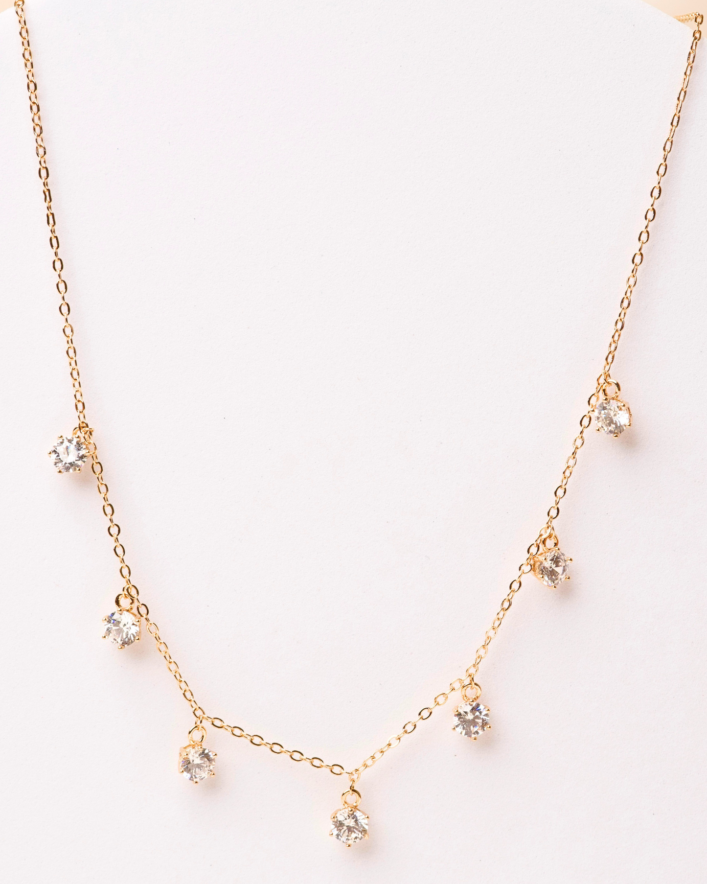 The Solitaire Drop Necklace