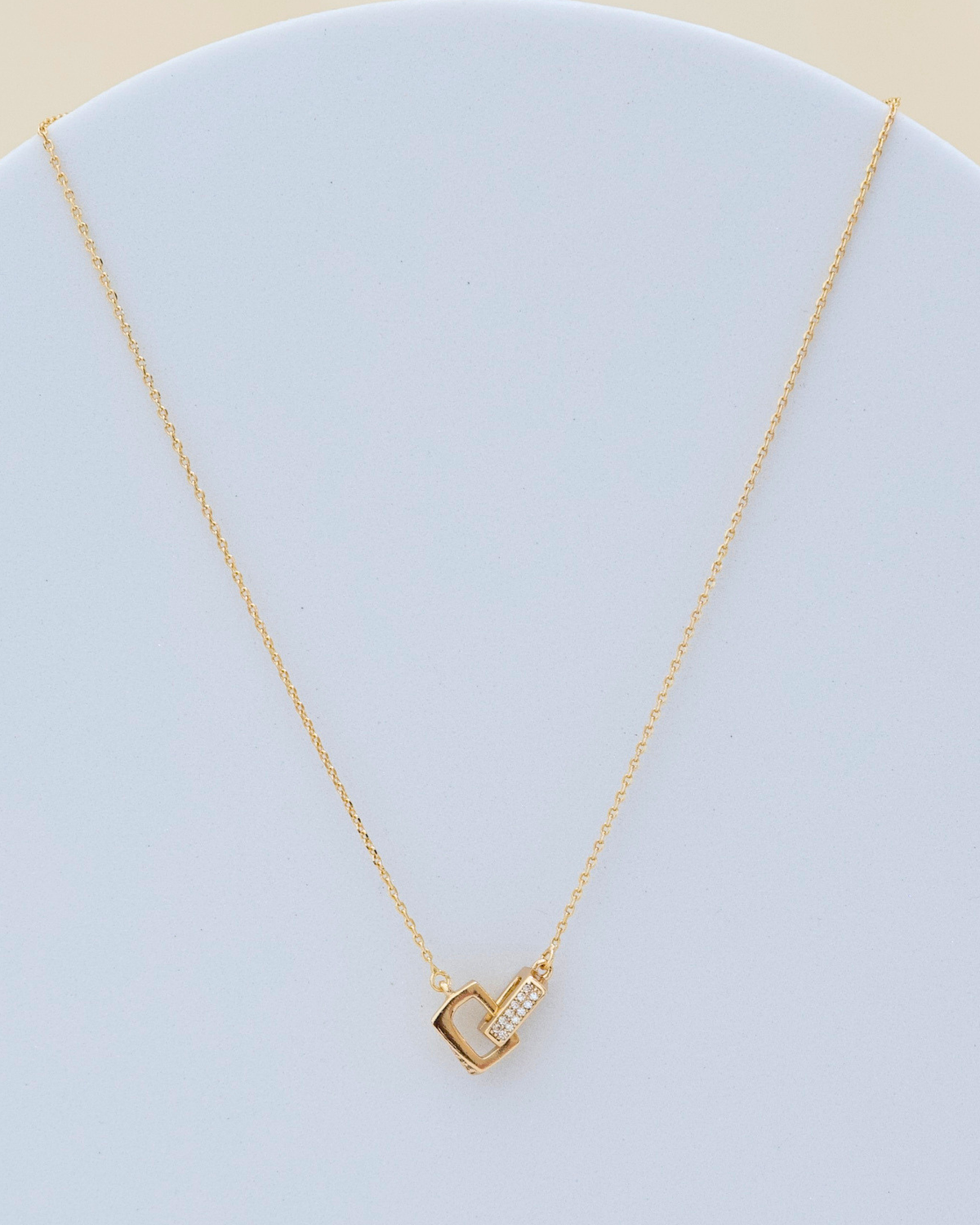 The Geometric Link Pendant