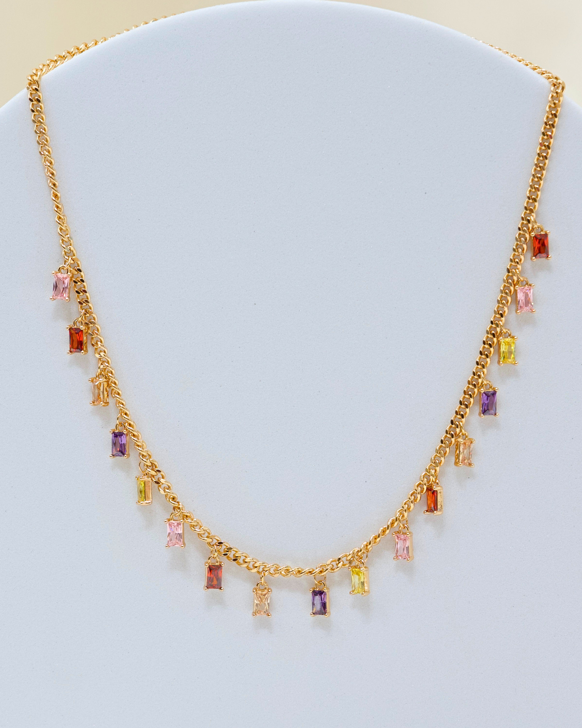 Rainbow Drop Chain