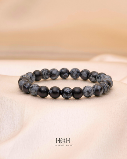 Snow Flake Obsidian