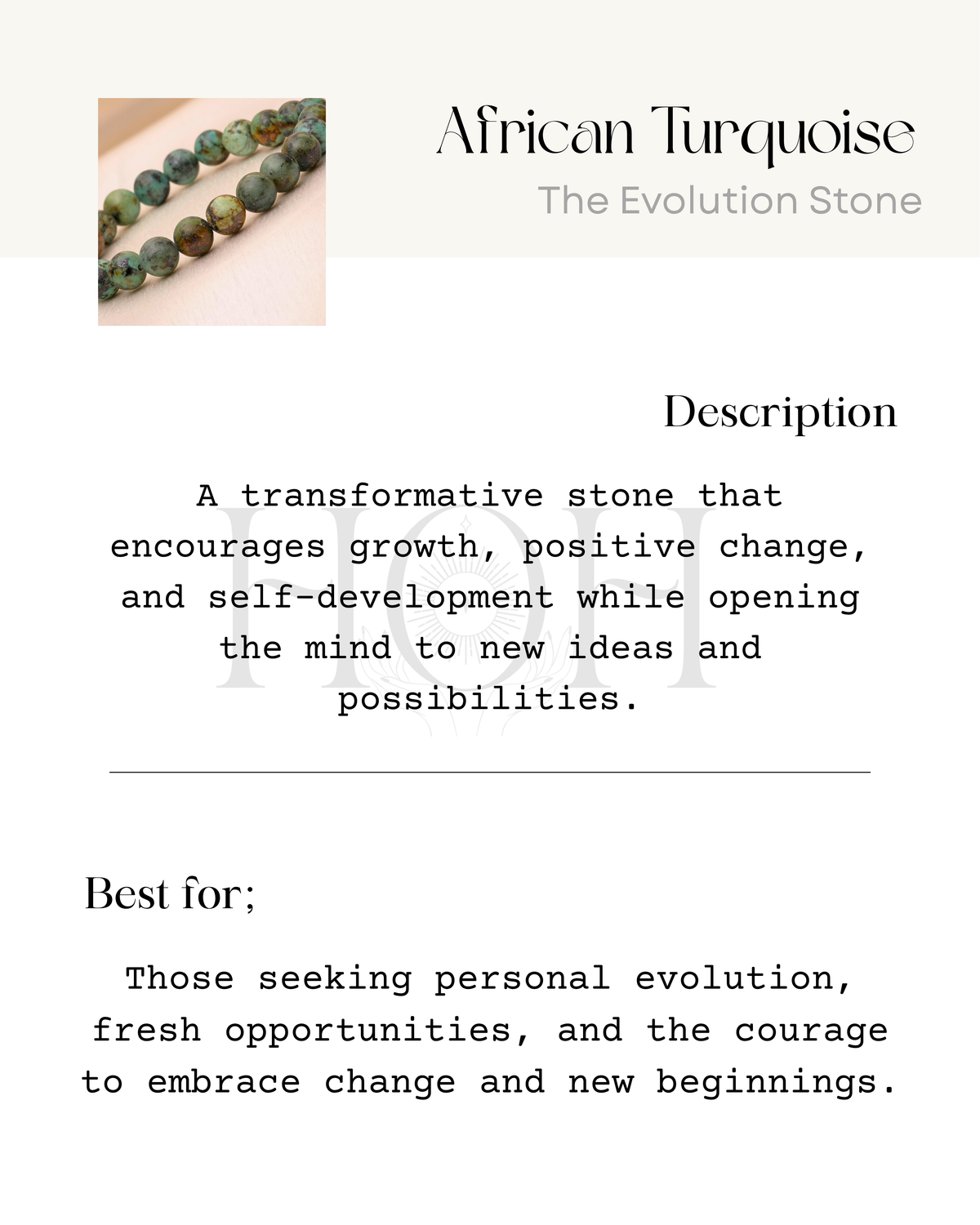 African Turquoise