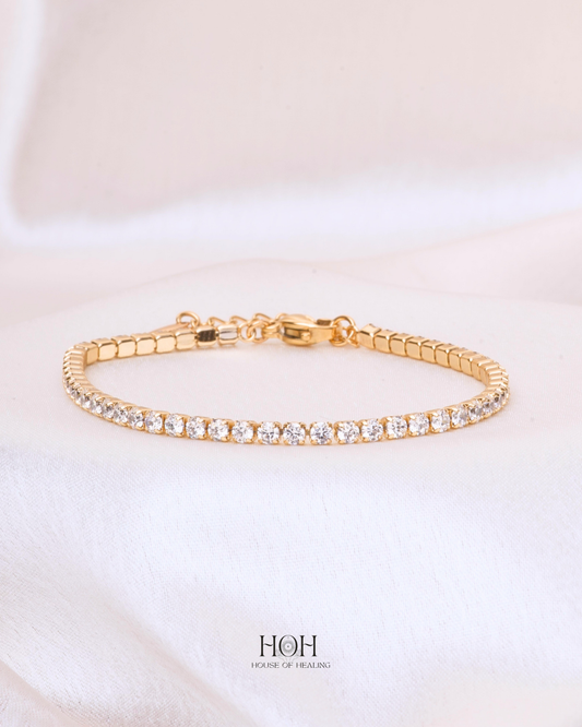 The Classic Swaroski Tennis Bracelet