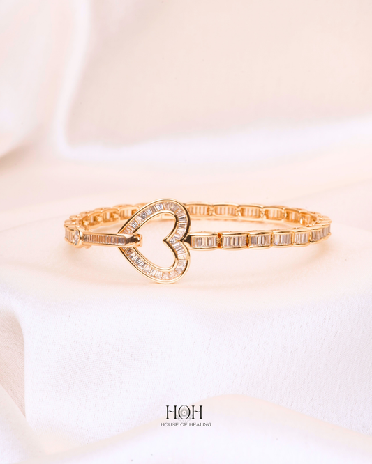 The Heart Cuff Bracelet