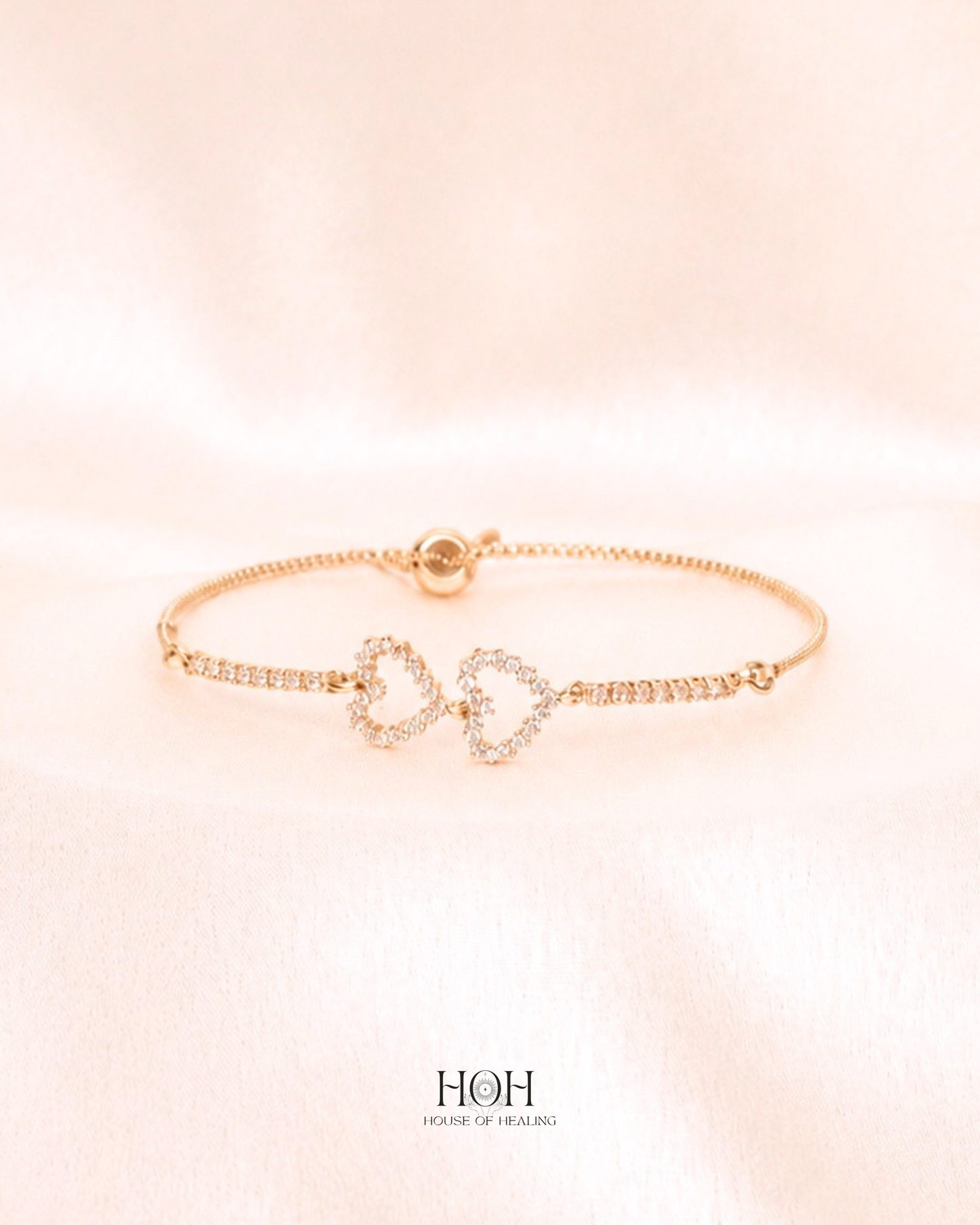 The Duo Heart Bracelet