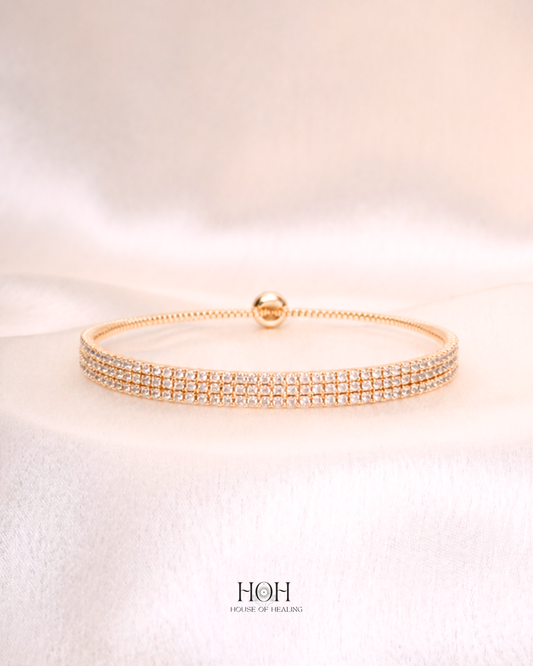 The Triple Tennis Bracelet