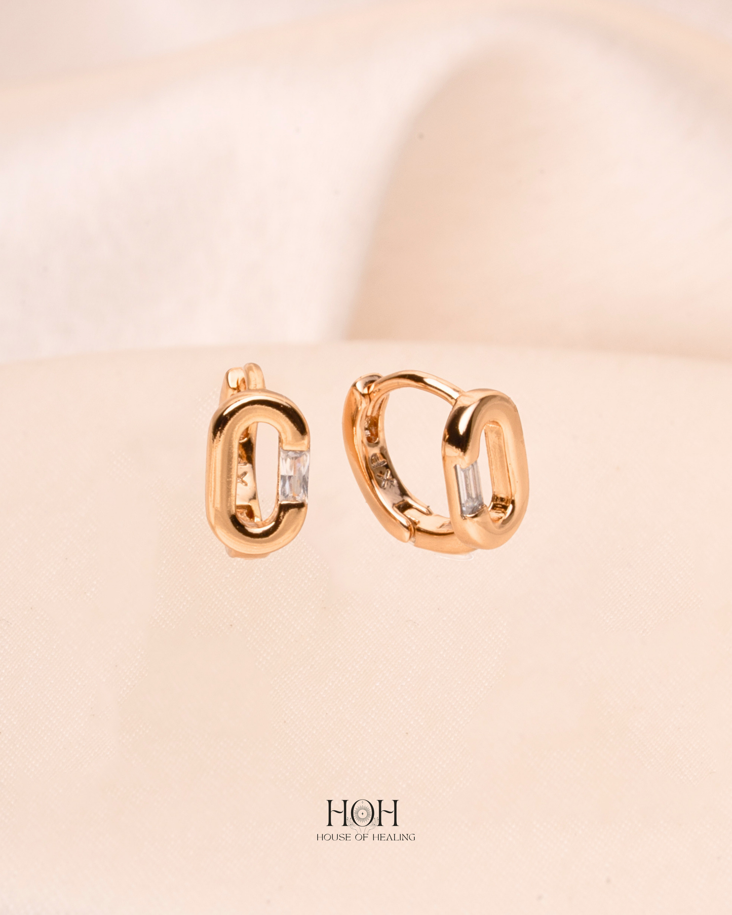 The Luna Link Earrings