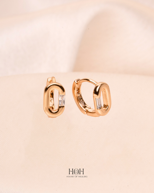 The Luna Link Earrings