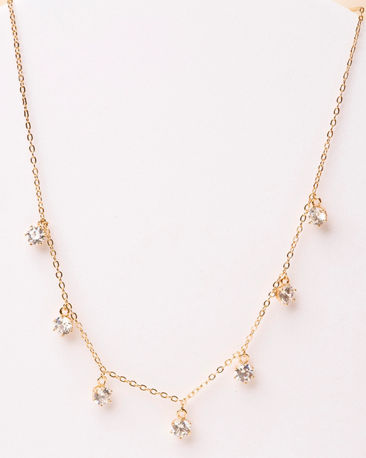 The Solitaire Drop Necklace
