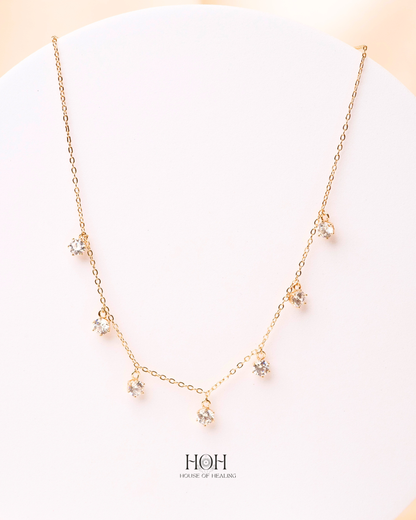 The Solitaire Drop Necklace