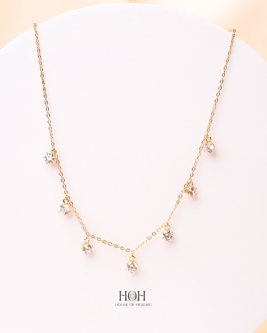 The Solitaire Drop Necklace