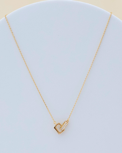 The Geometric Link Pendant