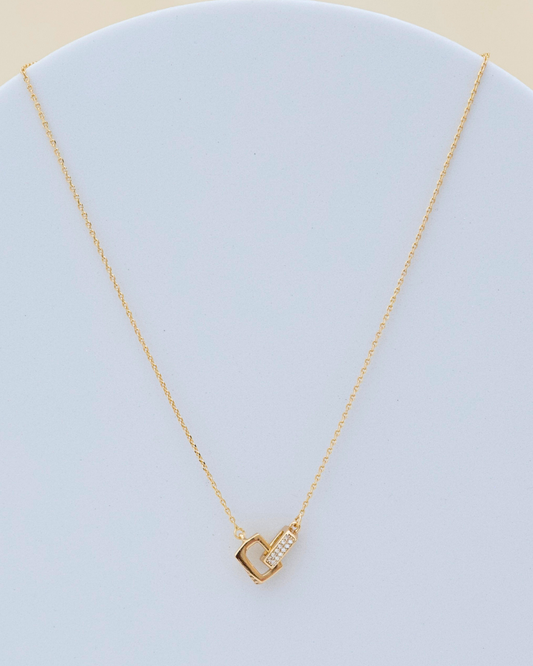 The Geometric Link Pendant