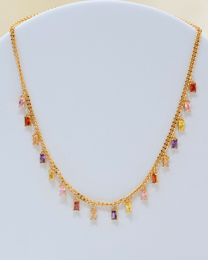 Rainbow Drop Chain