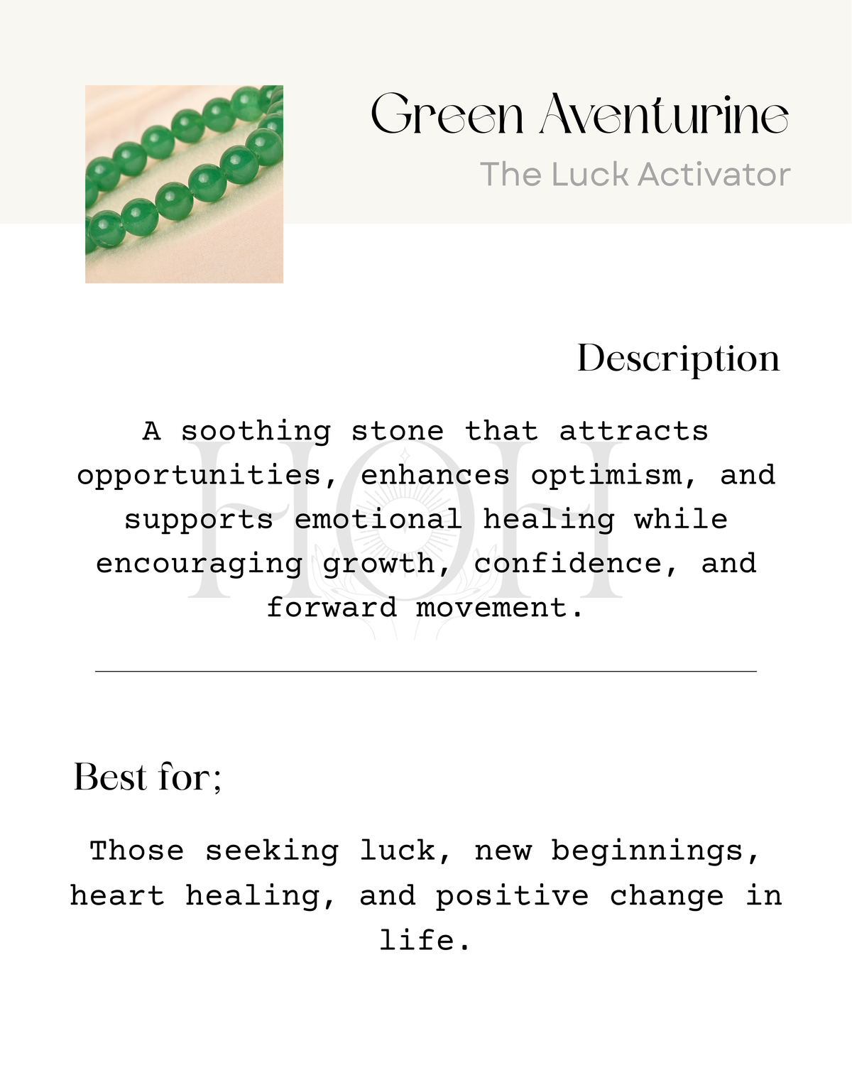 Green Aventurine
