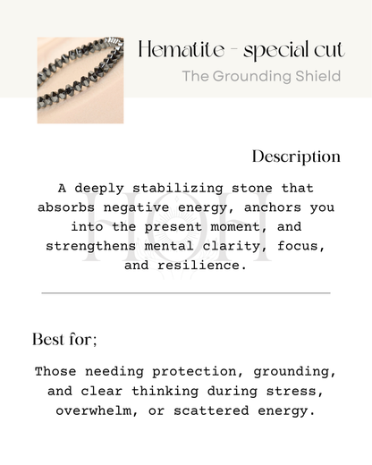 Hematite - special cut