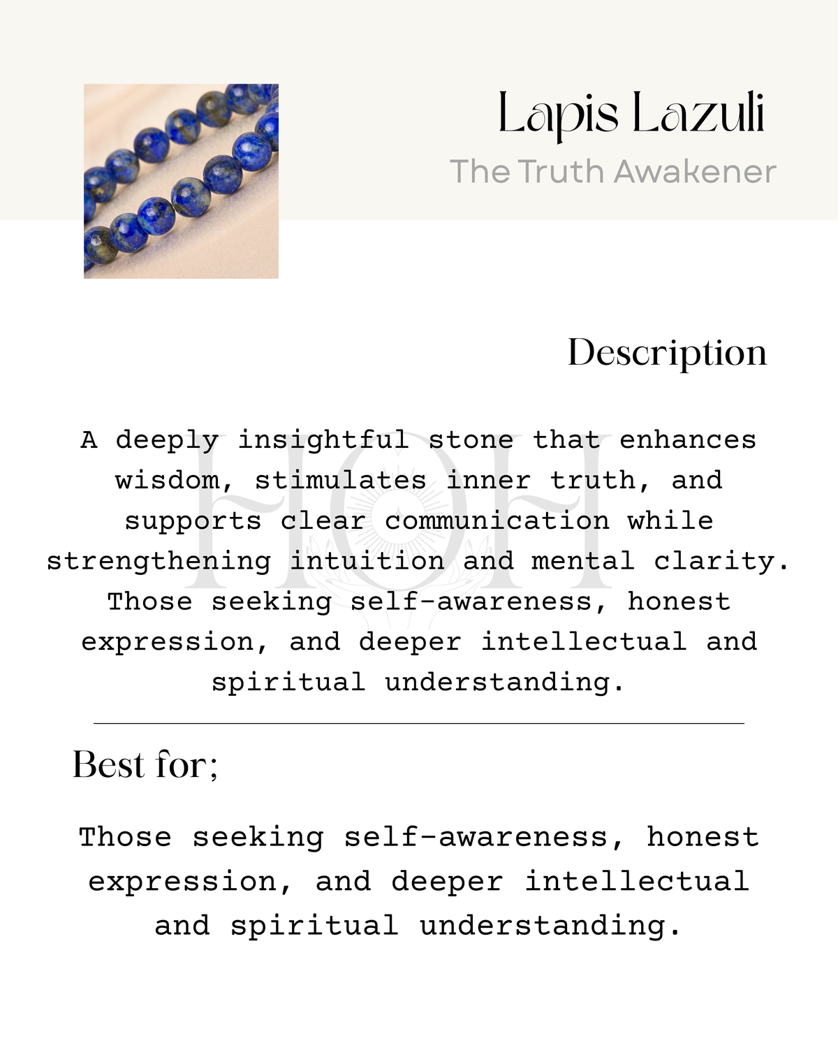 Lapis Lazuli